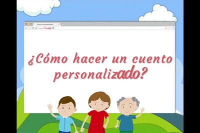 Cómo crear un crear cuento personalizado