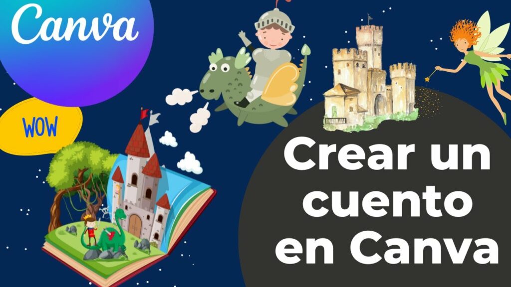 Cómo crear un cuento en canva gratis