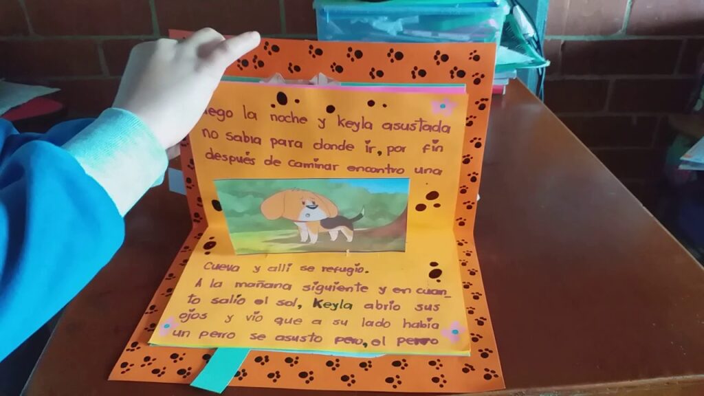 Cómo crear un cuento en cartulina