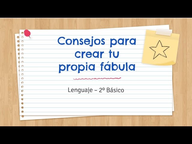 Cómo crear un cuento fabula