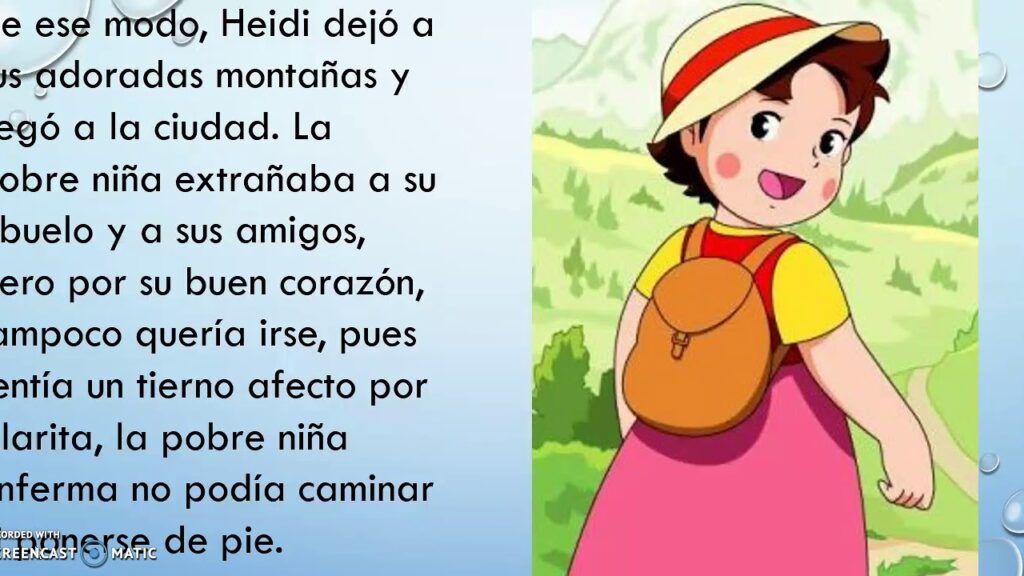 Cómo crear un cuento heidi